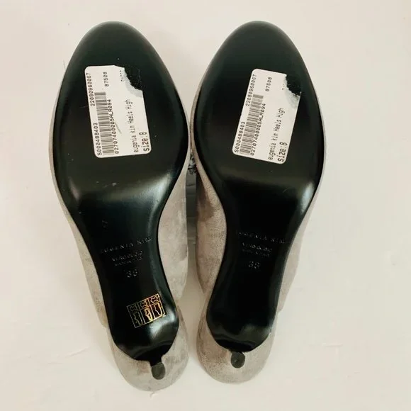 EUGENIA KIM POM POM SUEDE UPPER MULES MADE IN ITALY - Picture 5 of 10